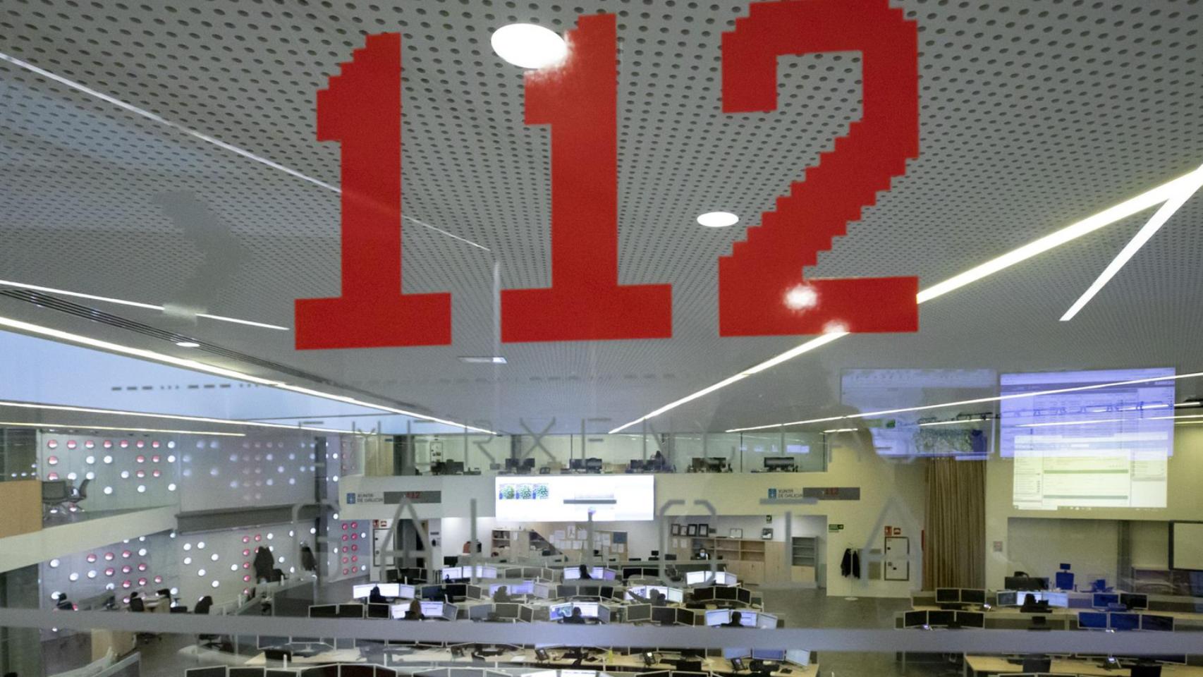 Sede del 112 en Galicia.
