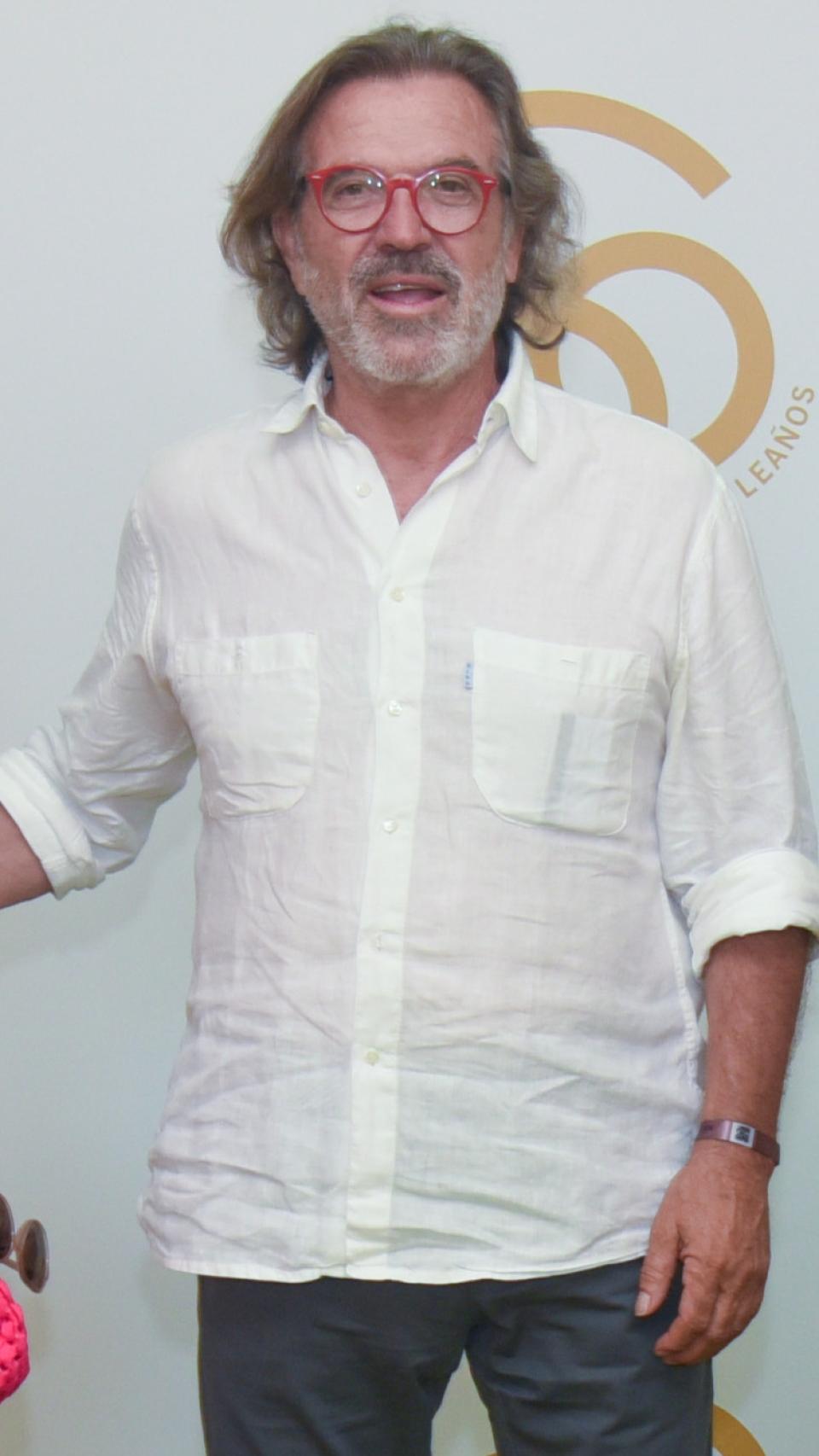 Pepe Navarro, el pasado 1 de julio en la fiesta de cumpleaños de 'El Turronero'.