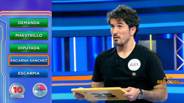 Álex en '25 palabras'.