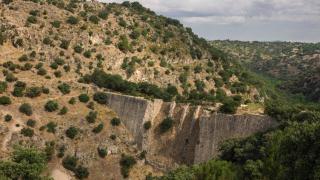 Imagen aérea de la Presa del Gasco