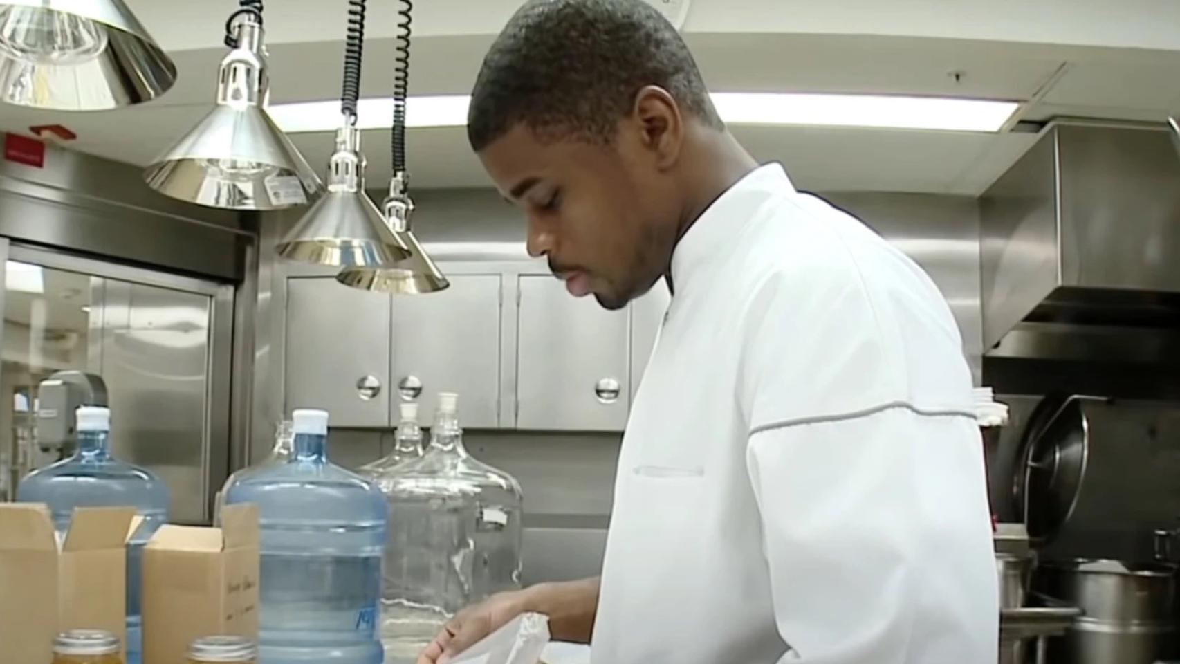 Tafari Campbell, cocinero personal de los Obama.