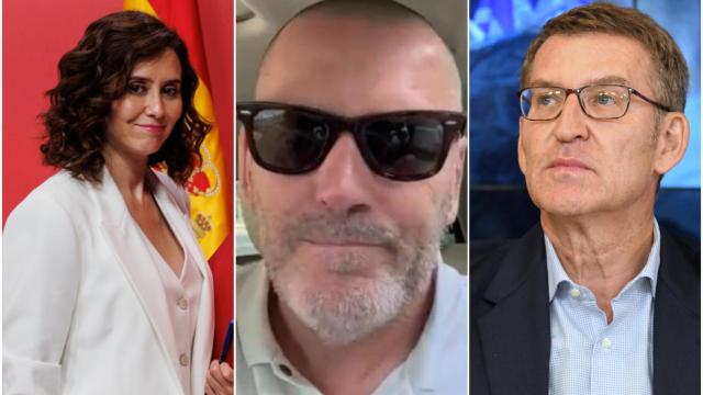 Isabel Díaz Ayuso, Daniel Esteve de Desokupa y Alberto Núñez Feijóo