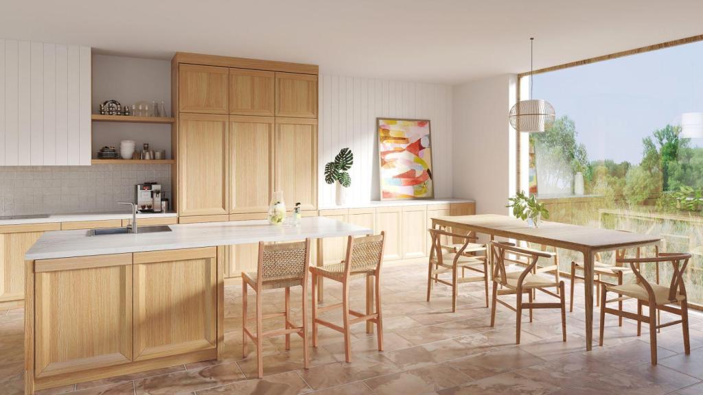 Colección de muebles de cocina (desde 3.849€) de El Corte Inglés.