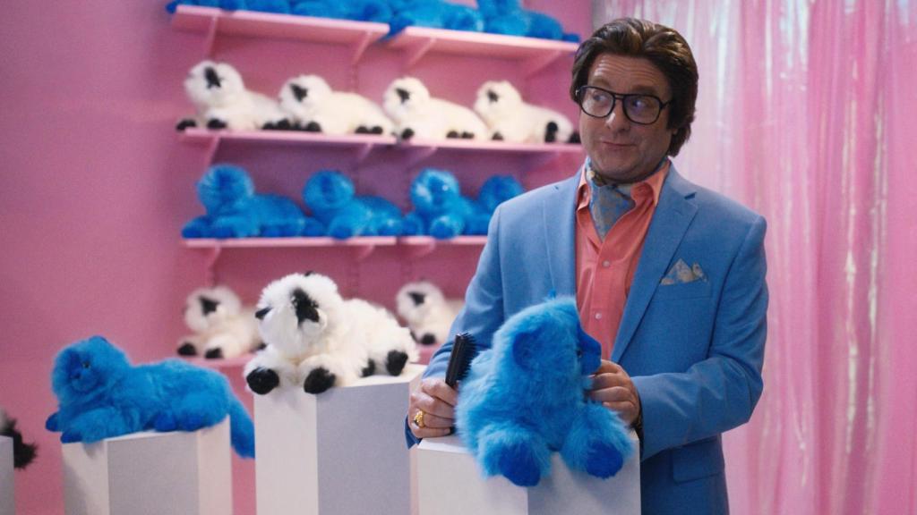 Zach Galifianakis es Ty Warner en 'La fiebre de los peluches Beanie'.