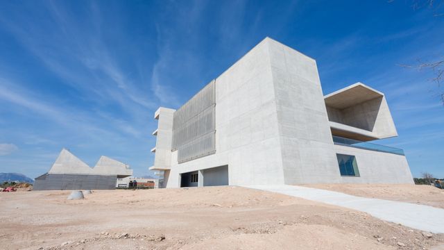 El nuevo edificio del PCA, el Centro de Creación de Empresas,  diseñado por arquitecto Guillermo Vázquez Consuegra.