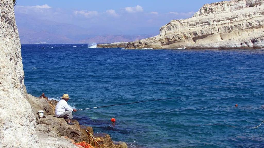 La vida en las islas griegas.