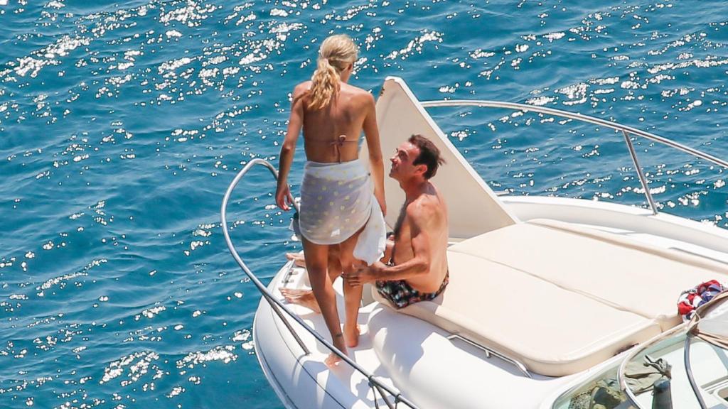 Emrique Ponce y Ana Soria, en su primer verano juntos. Julio de 2020.