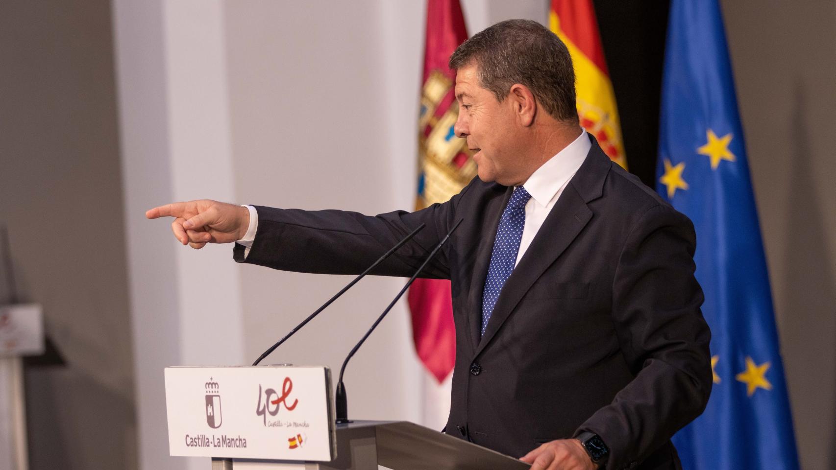 Emiliano García-Page, en una imagen reciente de Javier Longobardo