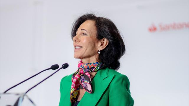 La presidenta de Santander, Ana Botín.