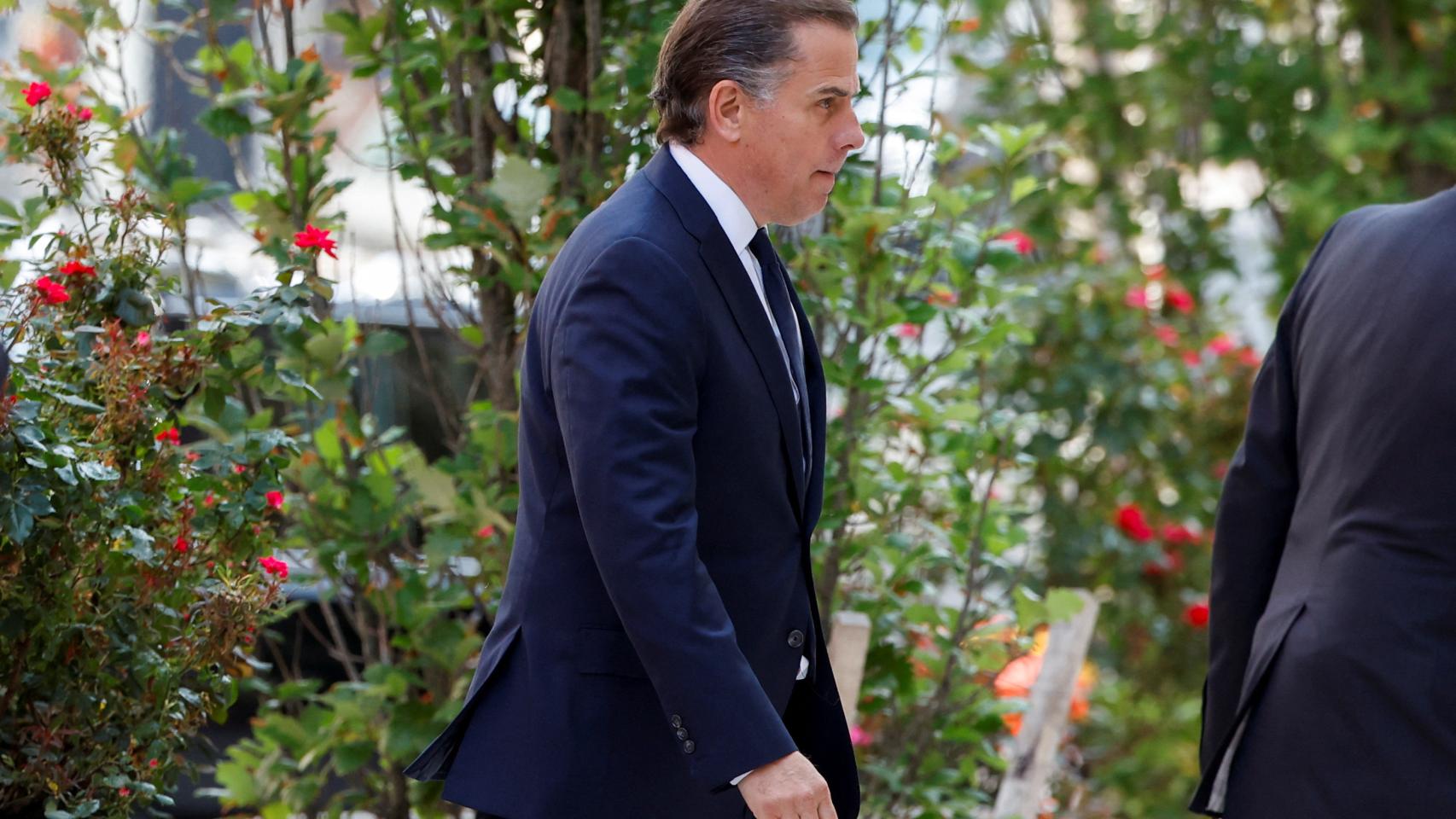 Hunter Biden acude este miércoles al tribunal de Wilmington.