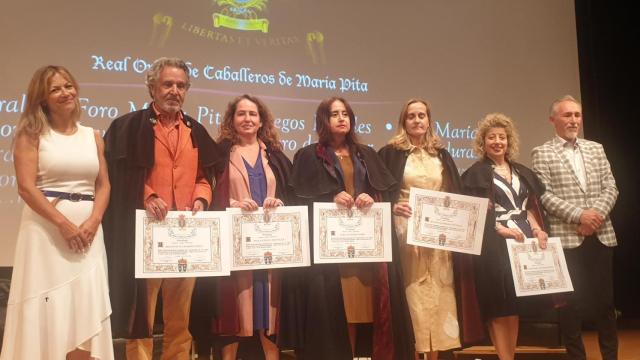Nuevos embajadores de la Real Orden de María Pita.