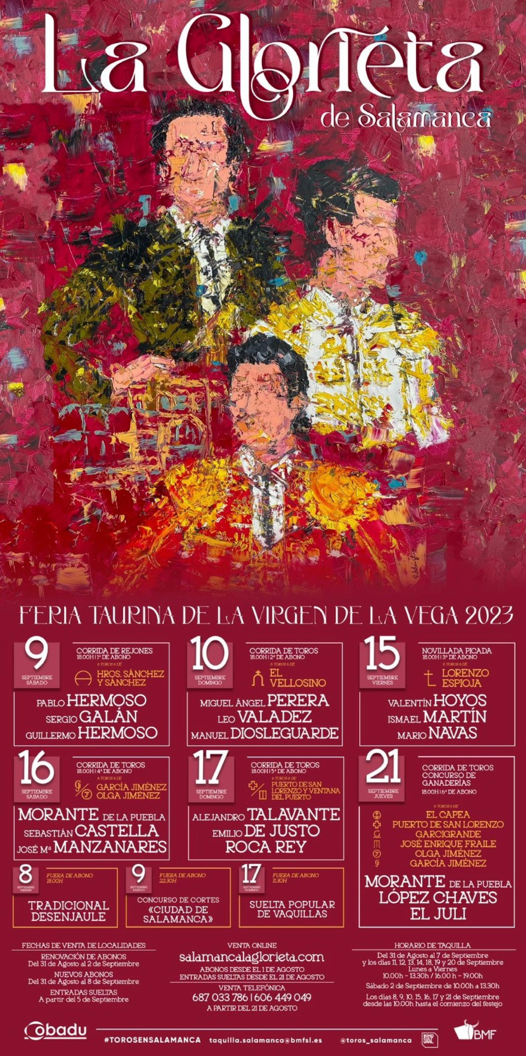 feria taurina salamanca 2023