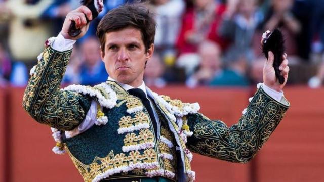 'El Juli' tras una corrida de toros en la Maestranza en 2018.