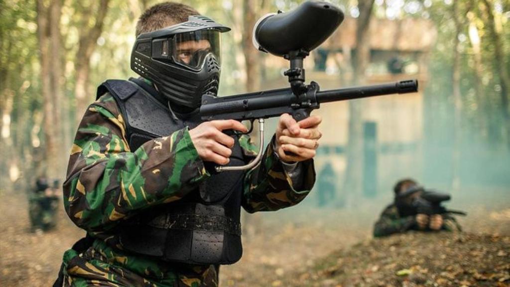 Paintball, una de las actividades previstas en el gran complejo.