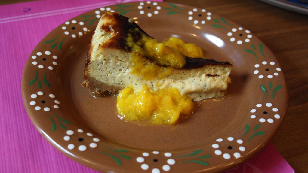 Tarta de queso de Las Mañanitas.