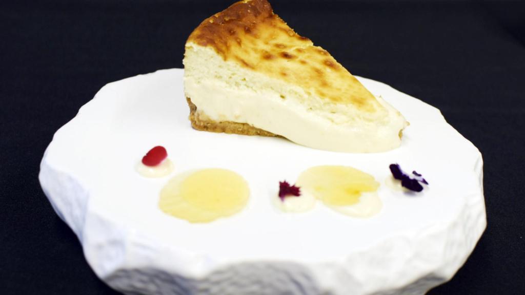 Tarta de queso de Big Cow en Getafe.