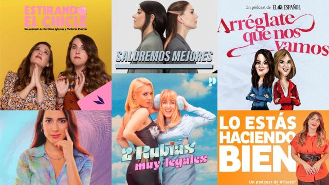 Recopilación de algunos de los pódcasts más destacados de la temporada, de 'Estirando el chicle' a 'Lo estás haciendo bien'.