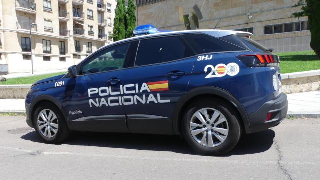 Vehículo de la Policía Nacional de Salamanca