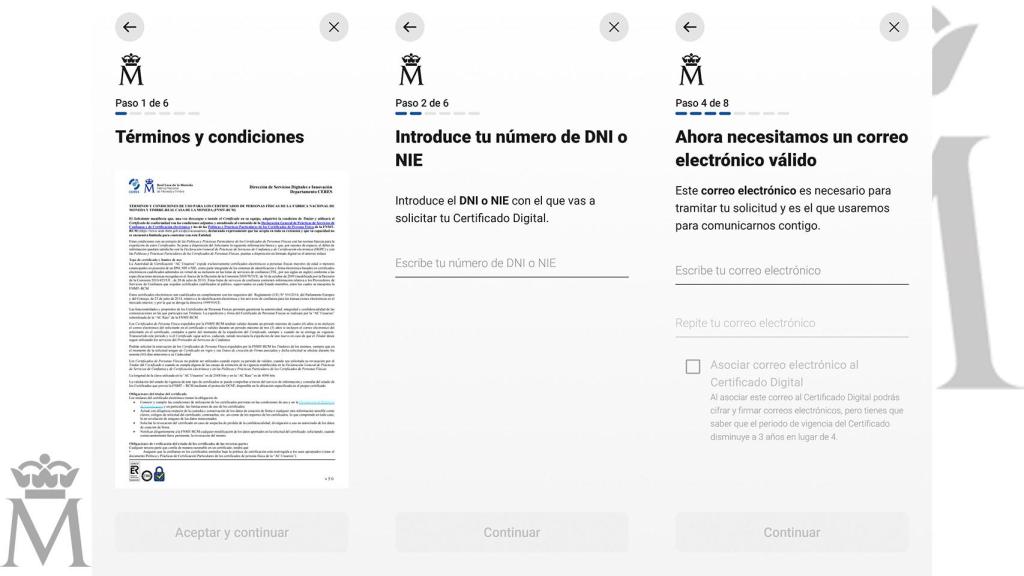 Certificado digital FNMT