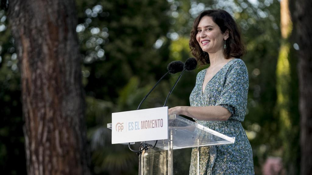 La Presidenta de la Comunidad de Madrid, Isabel Díaz Ayuso
