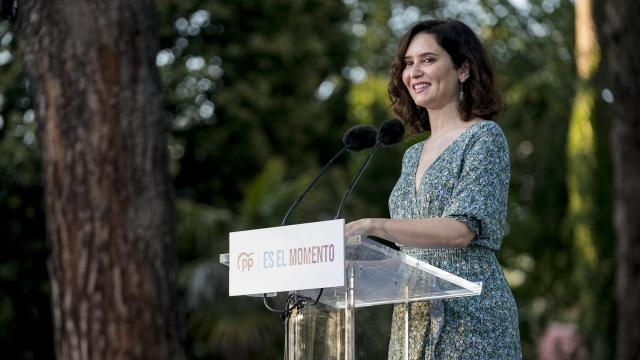 La Presidenta de la Comunidad de Madrid, Isabel Díaz Ayuso