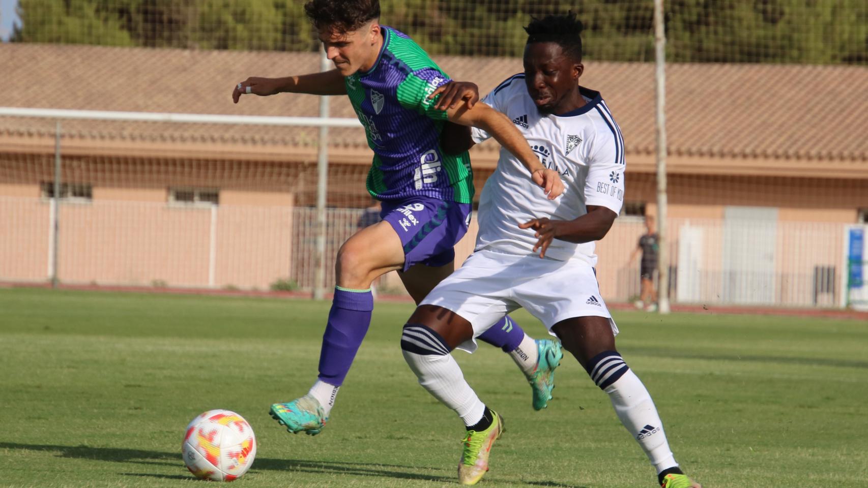 Imagen del Málaga vs. Marbella de pretemporada