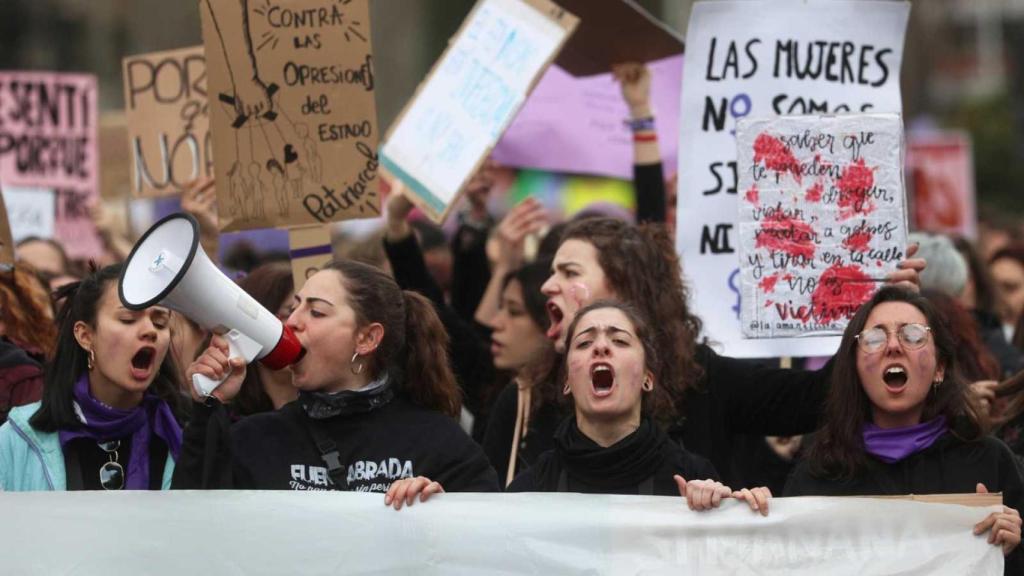 Manifestación feminista.