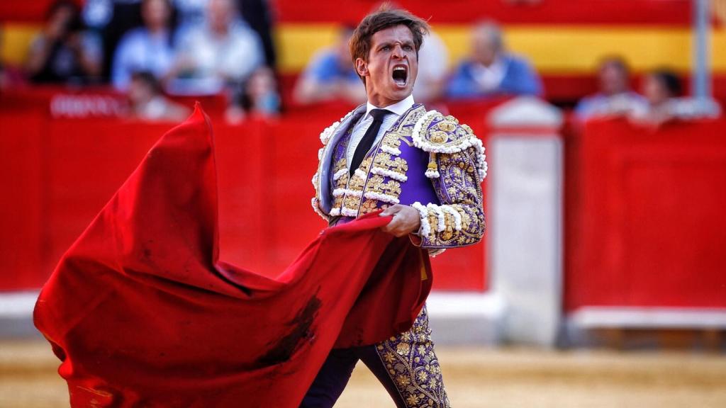 Julián López, 'El Juli', en la plaza de toros de Granada, en 2019.