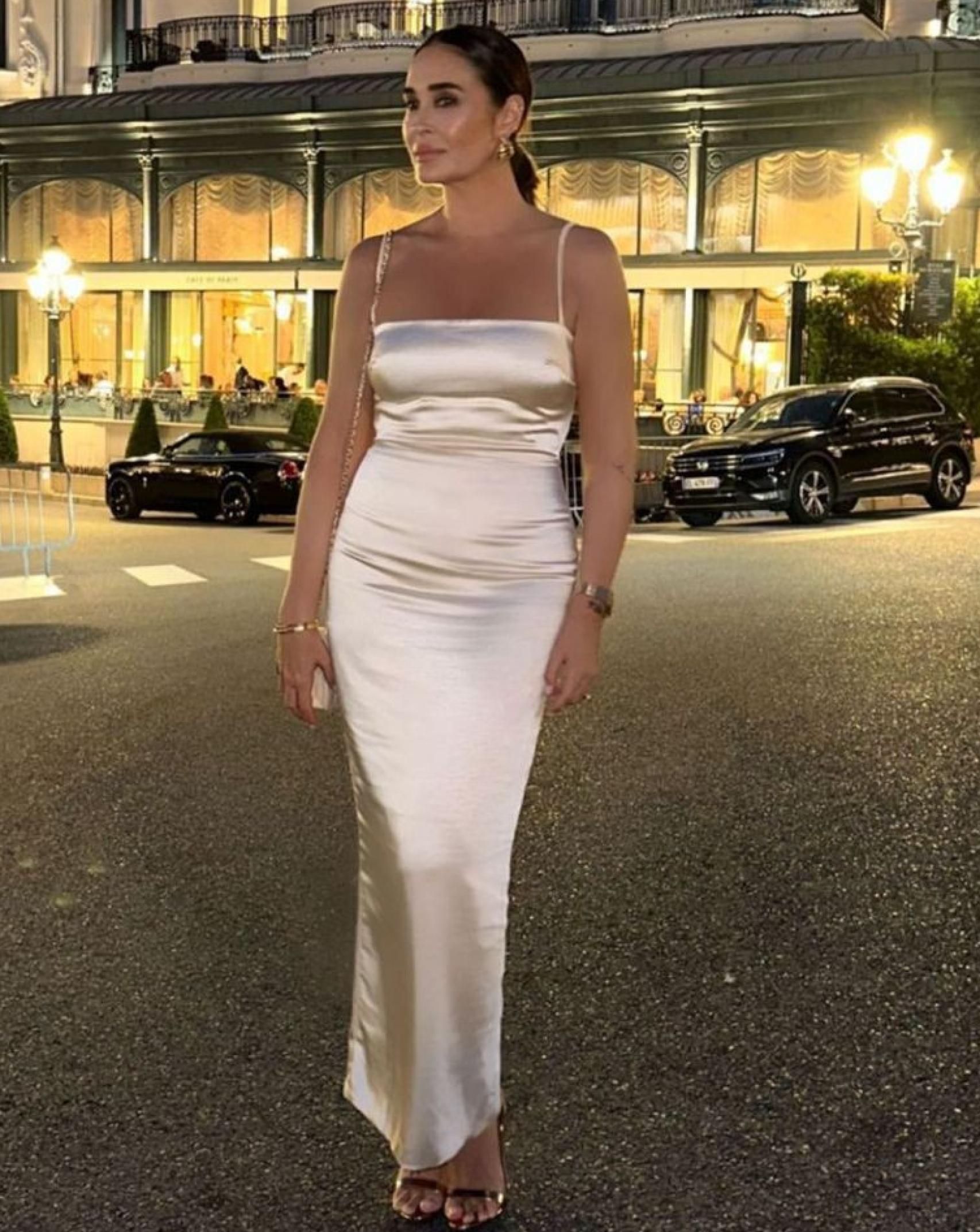 Vicky Martin Berrocal frente al Casino de Montecarlo.