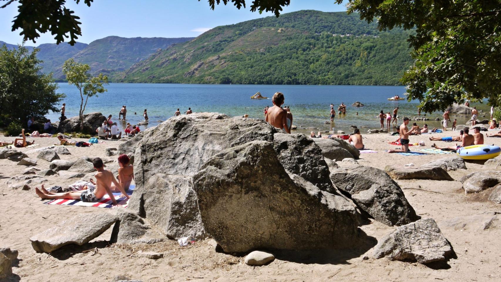 Imagen del Lago de Sanabria, en Zamora.