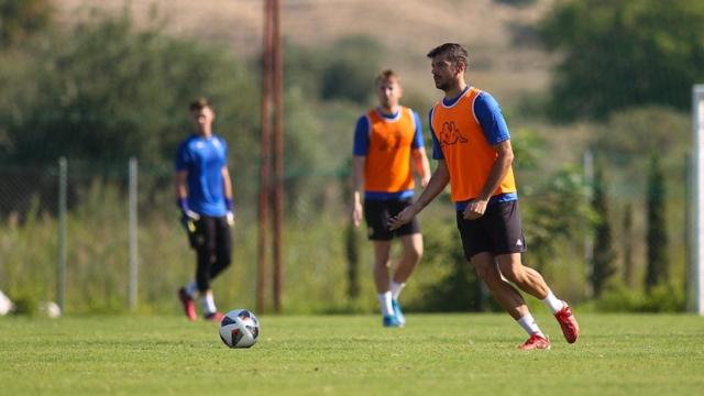 Entrenamiento del Hércules.