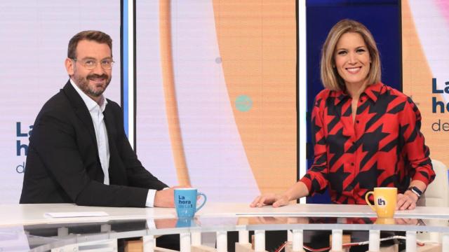 Silvia Intxaurrondo y Marc Sala.