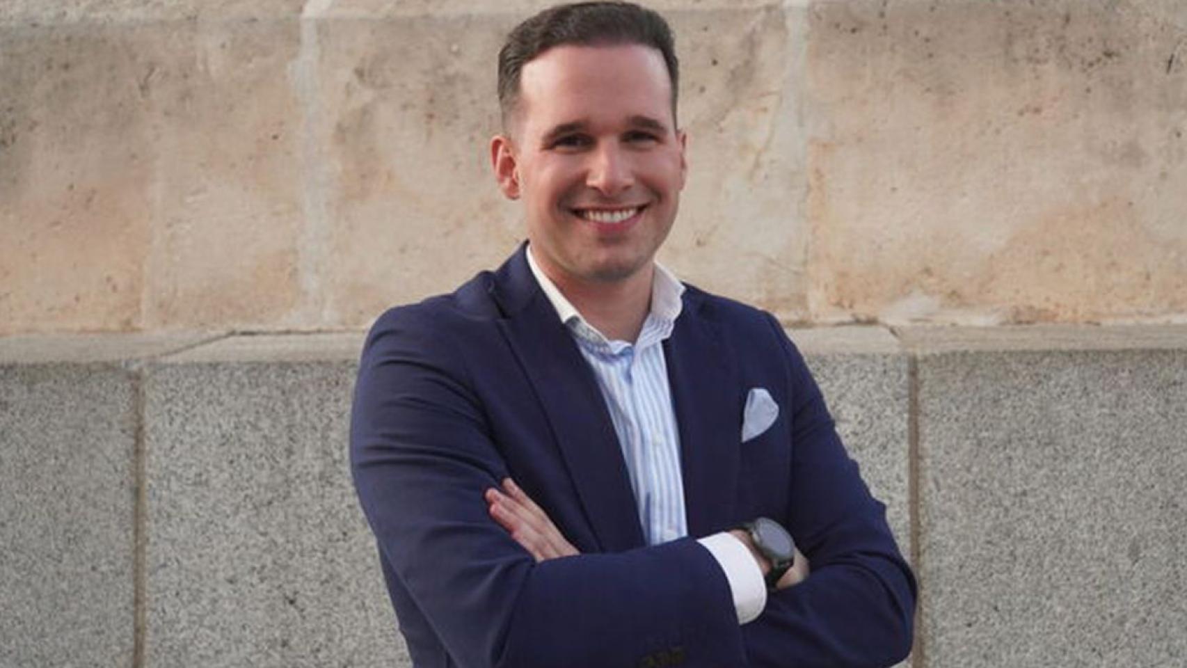El exasesor de Vox en la Diputación de Ávila Álvaro Toribio Carrera.