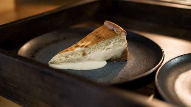 La tarta de queso La Peral de Xune Andrade en Monte