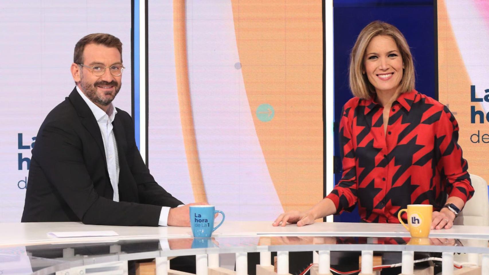 Silvia Intxaurrondo y Marc Sala.