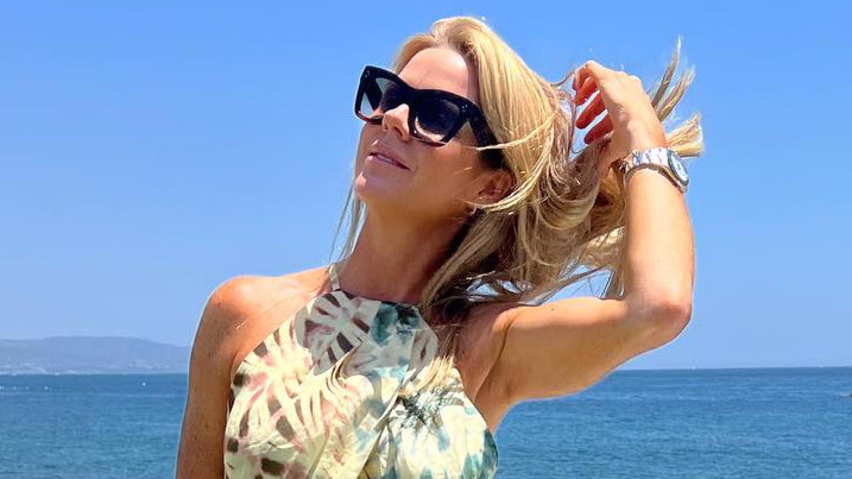 Amelia Bono con un look de Zara, en una foto compartida en su perfil de Instagram.
