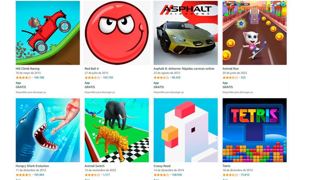Juegos en Fire TV
