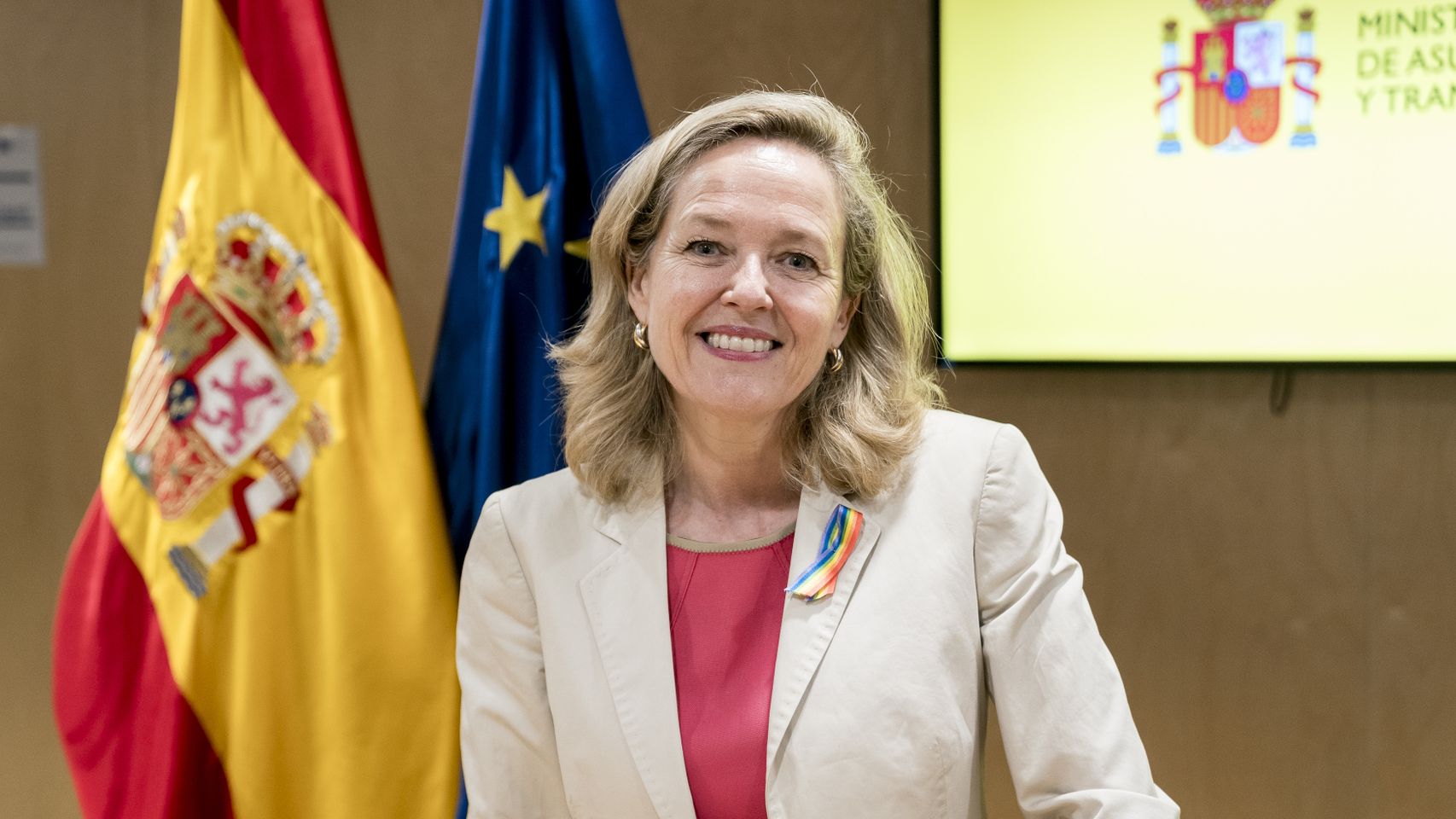 Nadia Calviño, vicepresidenta del Gobierno y ministra de Asuntos Económicos en funciones.