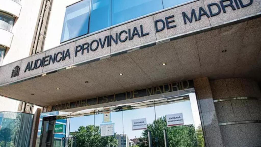Foto de archivo de la Audiencia Provincial de Madrid.