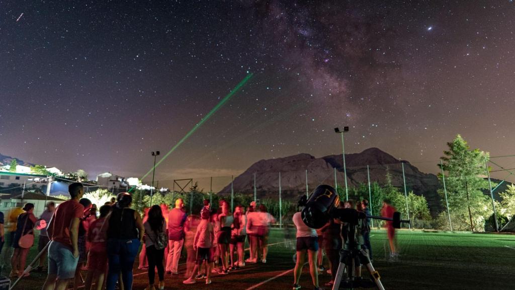 Actividad astroturística.