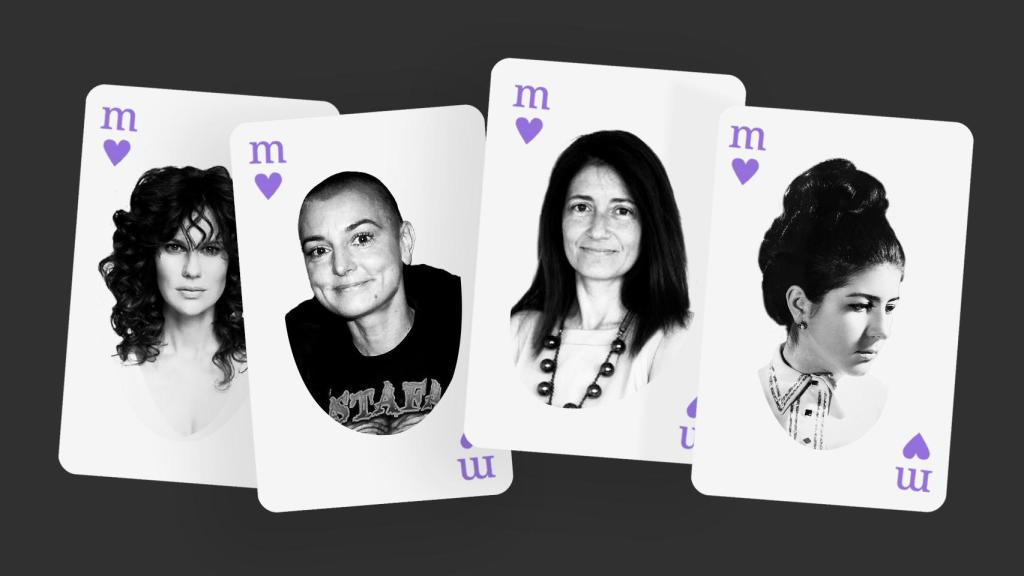 Lidia Sanjosé, Sinéad O'Connor, Mamen Vázquez y Mari Cruz Sorzano