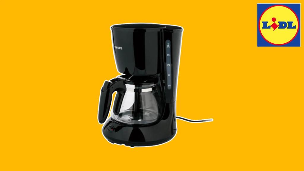 La cafetera que vende Lidl.