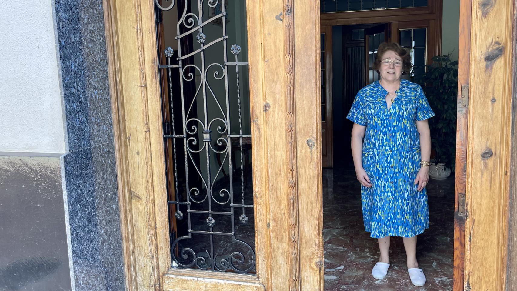 María Amparo es de Llocnou y vive en la misma casa que sus antepasados.