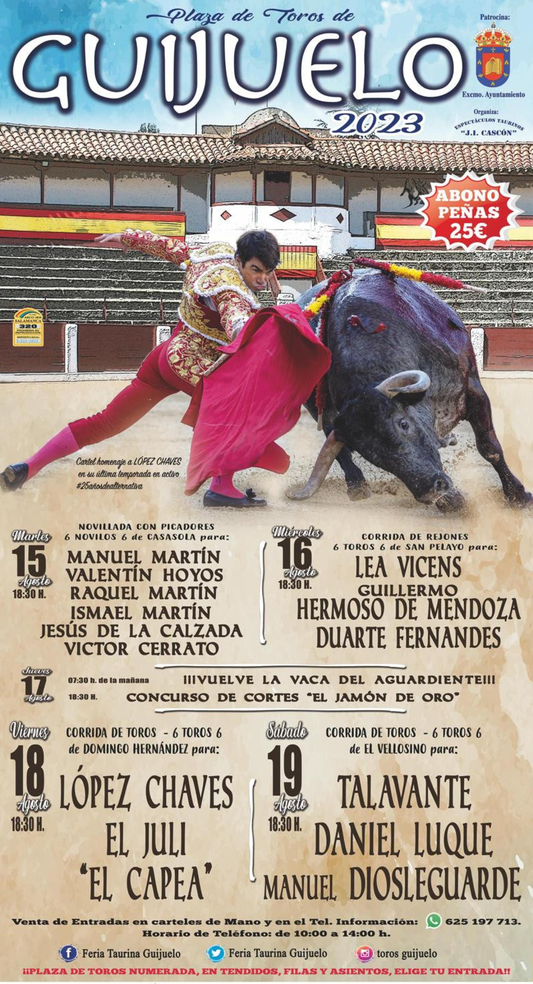 Feria Taurina Guijuelo 2023
