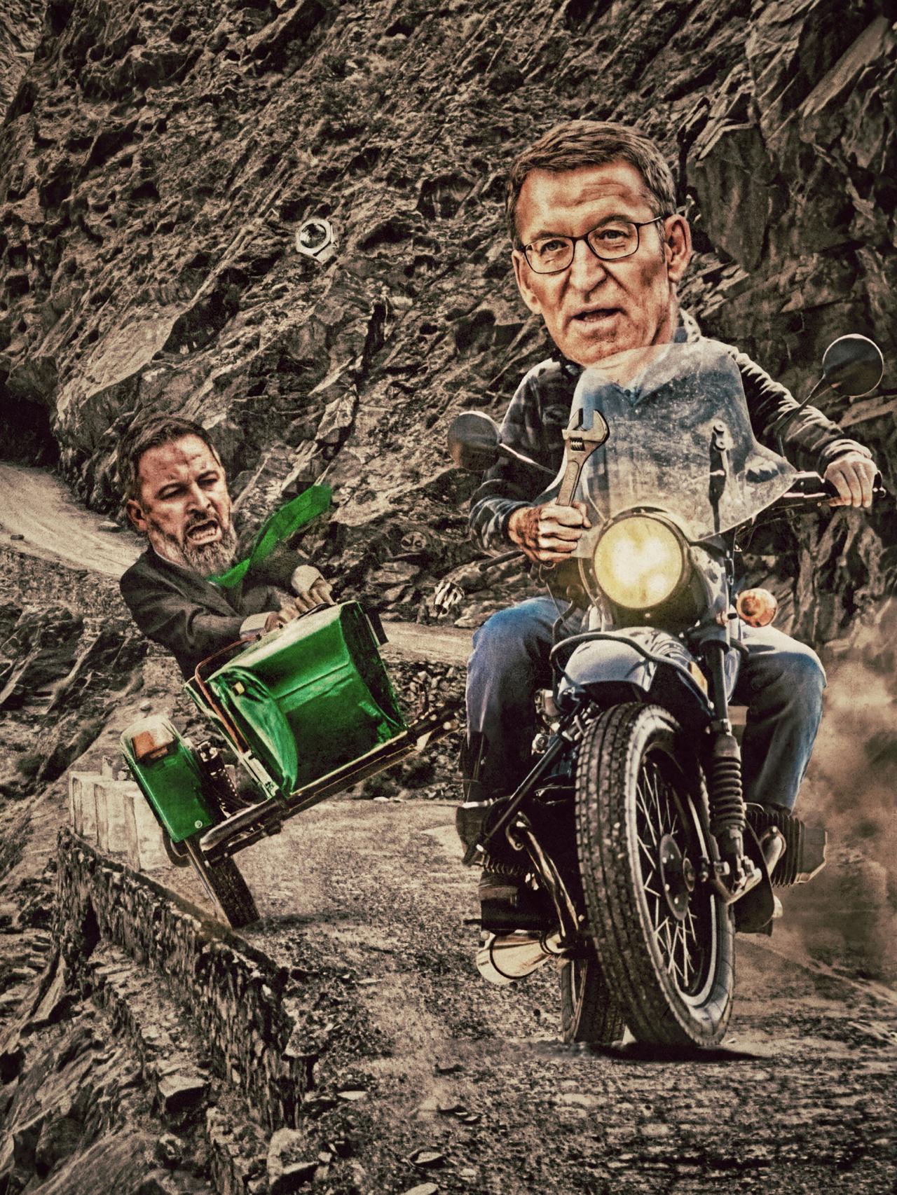Romper el sidecar Feijóo-Abascal.