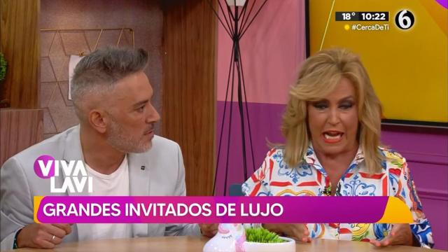 Kiko Hernández y Lydia Lozano en 'Vivalavi'.