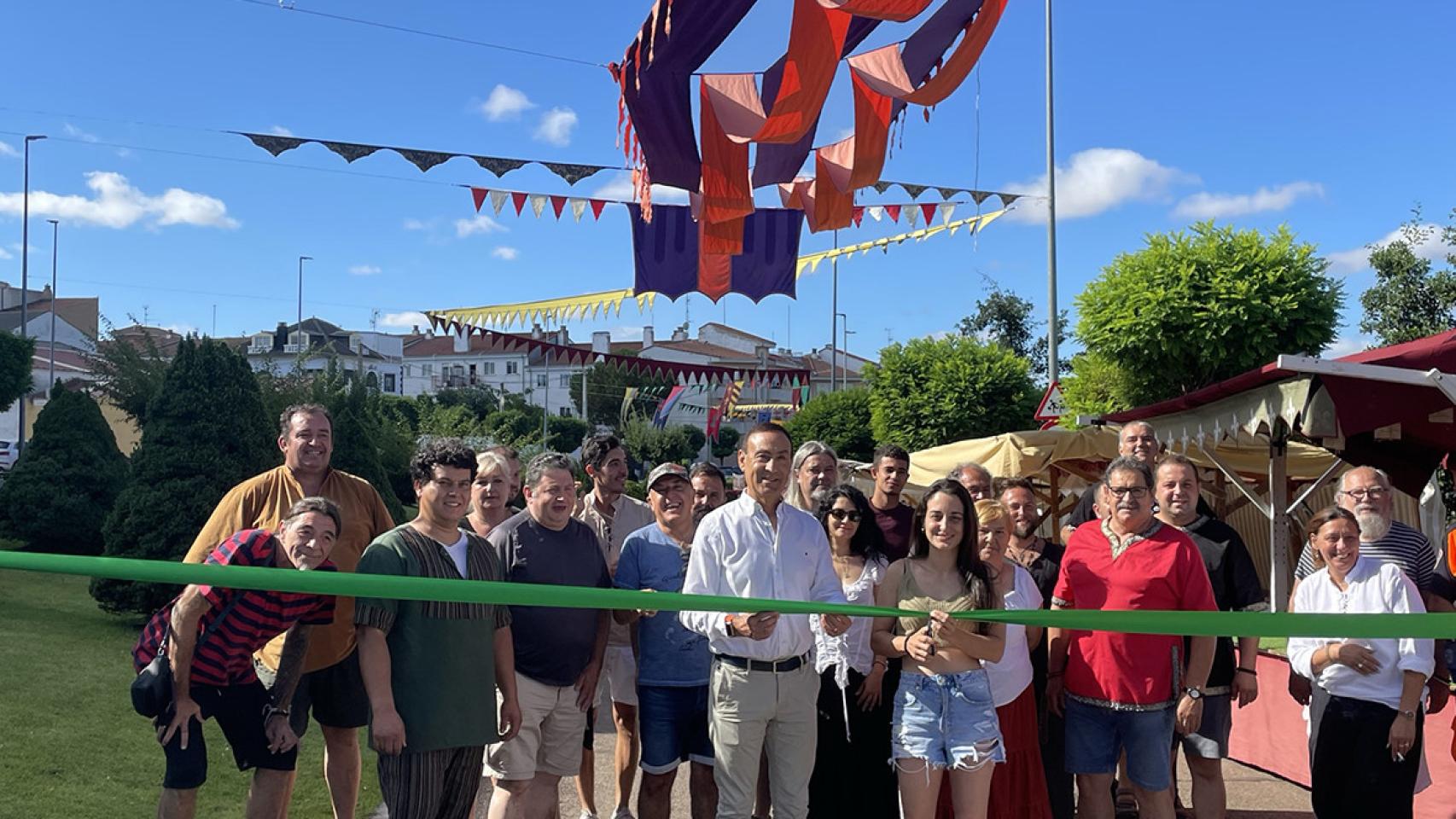Inauguración del Verano Cultural de Carbajosa, con su Mercado Medieval