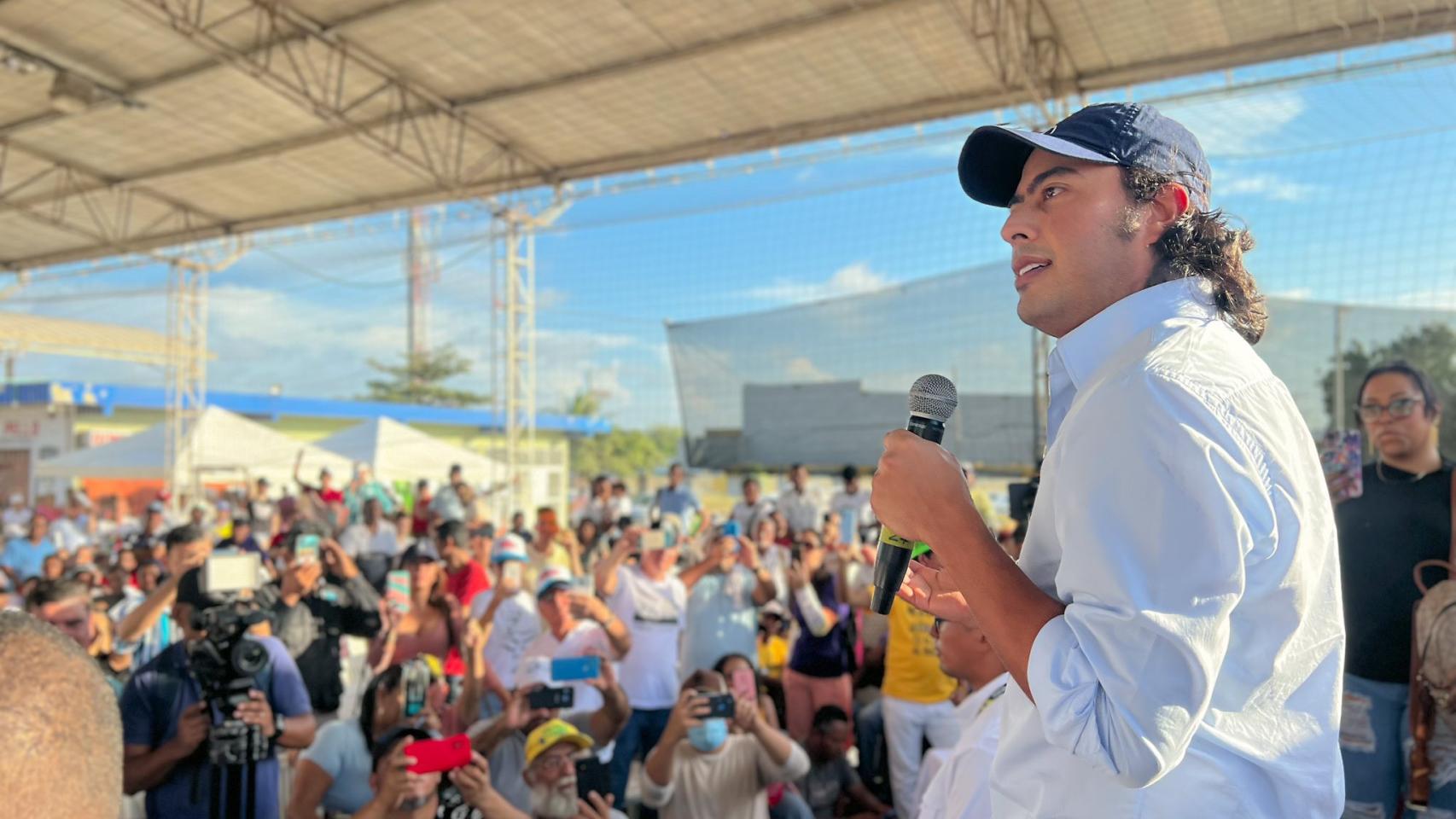 Nicolás Petro, hijo del presidente de Colombia, Gustavo Petro