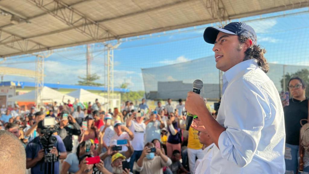 Nicolás Petro, hijo del presidente de Colombia, Gustavo Petro
