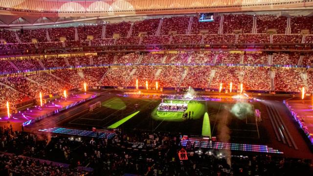 Vista general del Civitas Metropolitano durante la final de la Kings League